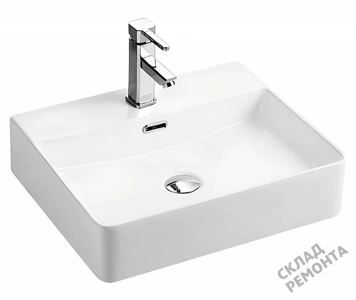 Фото Раковина накладная Calypso CS2173-S, 50 см купить в Благовещенске: цена, описание, фото. Интернет-магазин 2