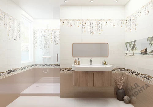 Фото Вставка Alma Ceramica Айленд DWA11ALD004 разноцветный 200*600 – купить в Благовещенске: цена, описание, фото. Интернет-магазин 4
