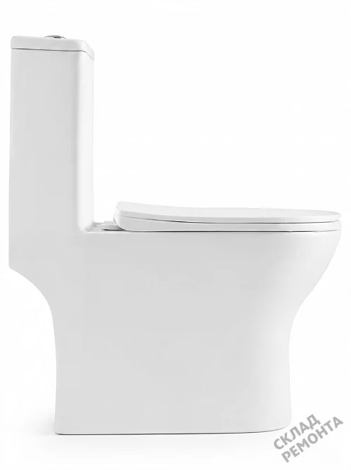 Фото Унитаз моноблок BelBagno Lounge BB8618CPR-MN/SC безободковый купить в Благовещенске: цена, описание, фото. Интернет-магазин 5