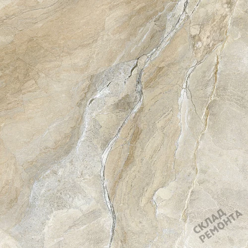 Фото Керамогранит лаппатированный Alma Ceramica Вулкано GFU6060VLC04L бежевый 600*600*9 – купить в Благовещенске: цена, описание, фото. Интернет-магазин 3