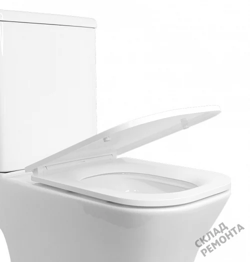 Фото Унитаз компакт напольный Calypso CS4852UQ-OK безободковый купить в Благовещенске: цена, описание, фото. Интернет-магазин 4