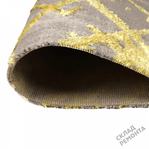 Фото Ковролин Kaplanser Faber 8449 53 Grey/Gold серый – купить в Благовещенске: цена, описание, фото. Интернет-магазин 3
