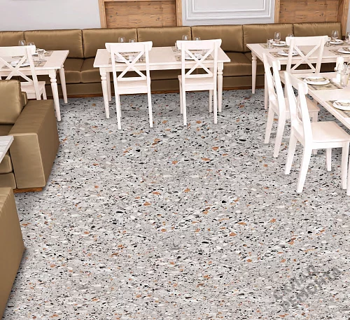 Фото Керамогранит матовый ProGRES Evia Terrazzo NR0373 многоцветный 600*600*10 – купить в Благовещенске: цена, описание, фото. Интернет-магазин 2