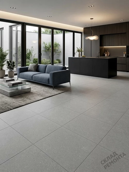 Фото Керамогранит матовый Gracia Ceramica Тренд серый 400*400*7 – купить в Благовещенске: цена, описание, фото. Интернет-магазин 1