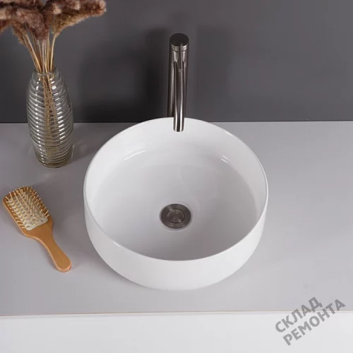 Фото Раковина накладная BelBagno BB1357 37.5 см купить в Благовещенске: цена, описание, фото. Интернет-магазин 5