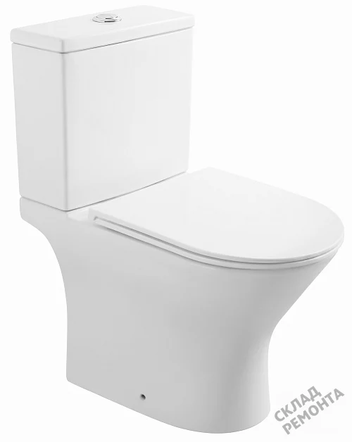 Фото Унитаз компакт напольный Calypso CS3224OK безободковый купить в Благовещенске: цена, описание, фото. Интернет-магазин 2