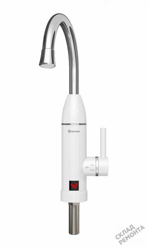 Фото Водонагреватель проточный Thermex Hotty 3000, 3 кВт – купить в Благовещенске: цена, описание, фото. Интернет-магазин 1