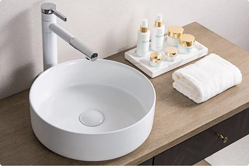 Фото Раковина накладная BelBagno BB1357 37.5 см купить в Благовещенске: цена, описание, фото. Интернет-магазин 3