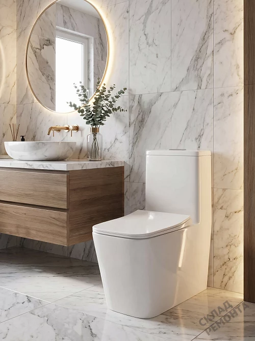 Фото Унитаз напольный Grossman Classic GR-4486SQ купить в Благовещенске: цена, описание, фото. Интернет-магазин 1