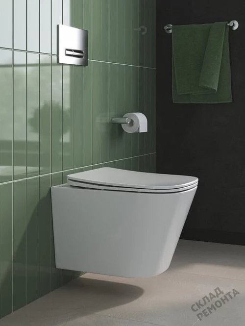 Фото Унитаз подвесной BelBagno Due 2.0 BB7107CHR/SC безободковый купить в Благовещенске: цена, описание, фото. Интернет-магазин 1
