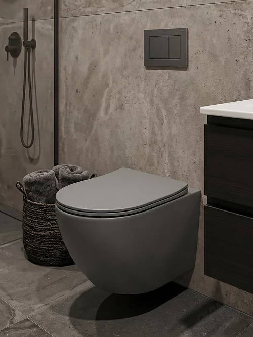 Фото Унитаз подвесной Calypso CS46UQ-MG-OK ультратихий смыв купить в Благовещенске: цена, описание, фото. Интернет-магазин 1