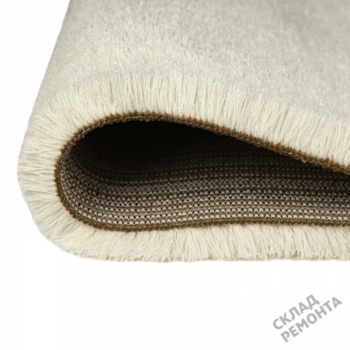 Фото Ковролин OZ Kaplan Gold Shaggy 01800A white белый – купить в Благовещенске: цена, описание, фото. Интернет-магазин 3