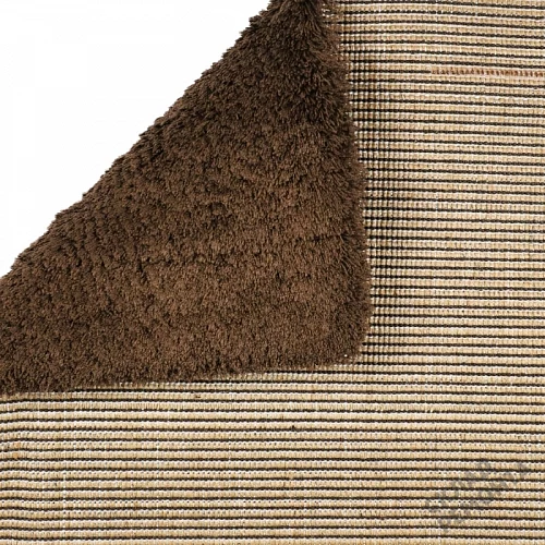 Фото Ковролин OZ Kaplan Gold Shaggy 01800A d. brown коричневый – купить в Благовещенске: цена, описание, фото. Интернет-магазин 4