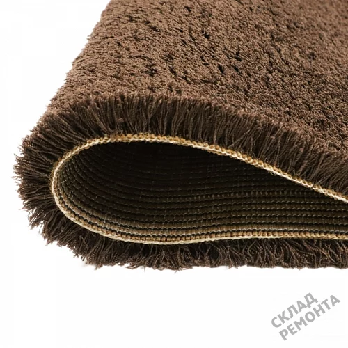 Фото Ковролин OZ Kaplan Gold Shaggy 01800A d. brown коричневый – купить в Благовещенске: цена, описание, фото. Интернет-магазин 3