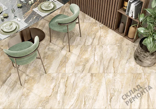 Фото Керамогранит лаппатированный New Trend Нил GP40NIL11L бежевый 600*600*9 – купить в Благовещенске: цена, описание, фото. Интернет-магазин 5