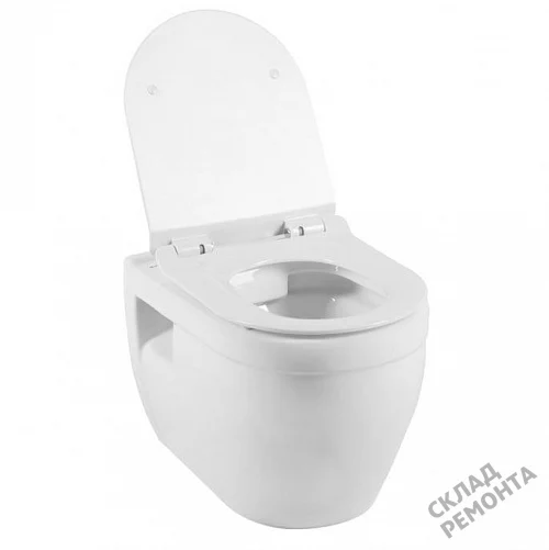 Фото Унитаз подвесной Aquanet Glide-W (210772) безободковый купить в Благовещенске: цена, описание, фото. Интернет-магазин 3