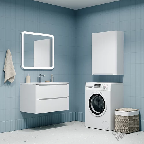 Фото Шкаф подвесной Iddis Эдифис EDI60W0i97, белый купить в Благовещенске: цена, описание, фото. Интернет-магазин 4