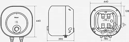 Фото Водонагреватель накопительный Haier ES30V-MQ1, 30 л – купить в Благовещенске: цена, описание, фото. Интернет-магазин 6