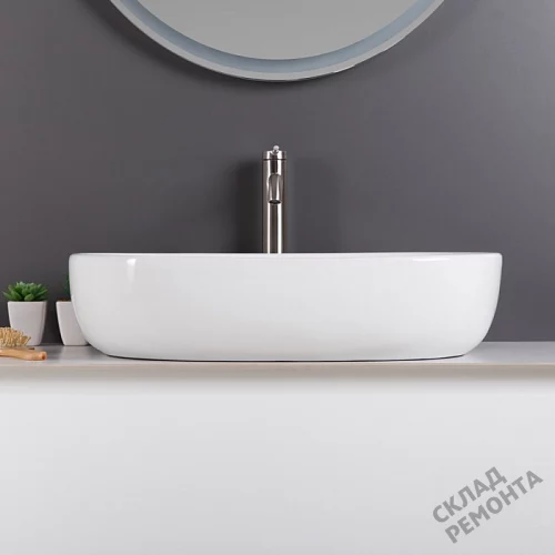 Фото Раковина накладная BelBagno BB1084 60 см купить в Благовещенске: цена, описание, фото. Интернет-магазин 3