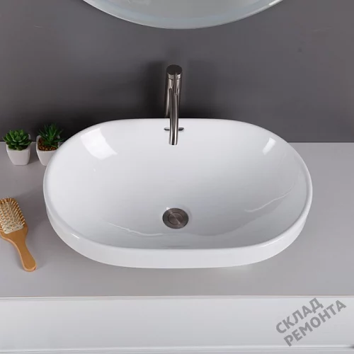 Фото Раковина накладная BelBagno BB1004 60 см купить в Благовещенске: цена, описание, фото. Интернет-магазин 4