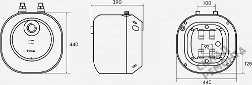 Фото Водонагреватель накопительный Haier ES30V-MQ2, 30 л – купить в Благовещенске: цена, описание, фото. Интернет-магазин 6