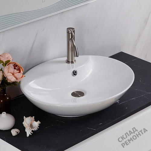Фото Раковина накладная BelBagno BB1370 55.5 см купить в Благовещенске: цена, описание, фото. Интернет-магазин 5