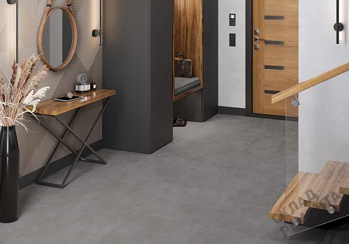 Фото Керамогранит матовый Alma Ceramica Мурал GFU6060MUR70R серый 600*600*9 – купить в Благовещенске: цена, описание, фото. Интернет-магазин 3