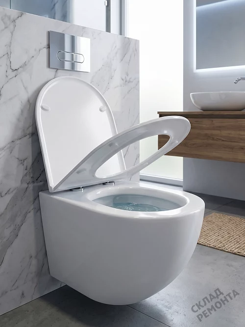 Фото Унитаз подвесной Calypso CS3215UQ-OK ультратихий смыв купить в Благовещенске: цена, описание, фото. Интернет-магазин 1