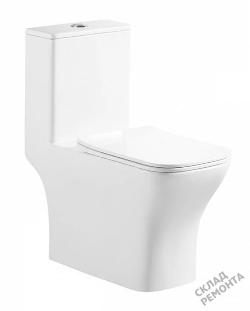 Фото Унитаз моноблок BelBagno Neon BB8617CPR-MN/SC безободковый купить в Благовещенске: цена, описание, фото. Интернет-магазин 3