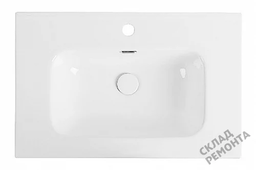 Фото Раковина на тумбу Aquanet Flat 70 (284027), 71 см купить в Благовещенске: цена, описание, фото. Интернет-магазин 1