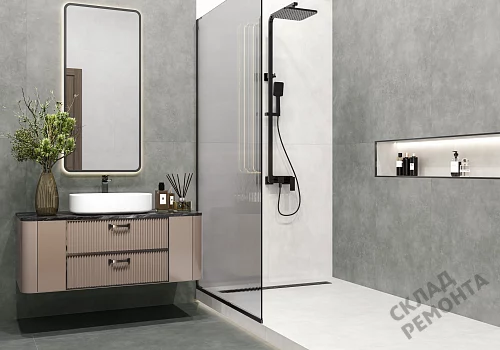 Фото Керамогранит матовый Alma Ceramica Мурал GFU60120MUR70R серый 1200*600*8,5 – купить в Благовещенске: цена, описание, фото. Интернет-магазин 4