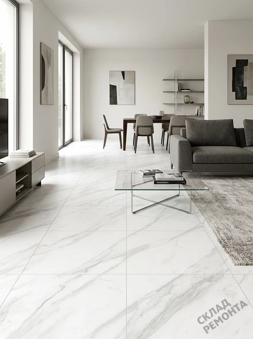 Фото Керамогранит матовый Gracia Ceramica Сапфир светлый 400*400*7 – купить в Благовещенске: цена, описание, фото. Интернет-магазин 1