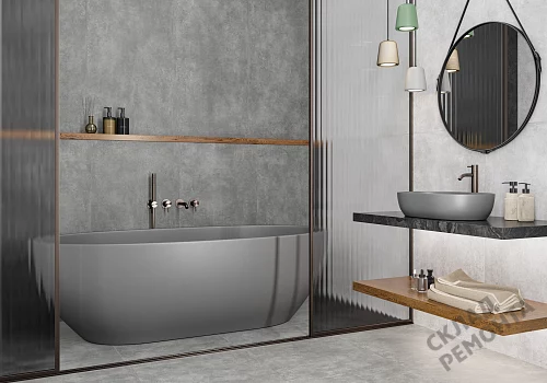 Фото Керамогранит матовый Alma Ceramica Тотем GFU60120TTM70R серый 1200*600*8,5 – купить в Благовещенске: цена, описание, фото. Интернет-магазин 3