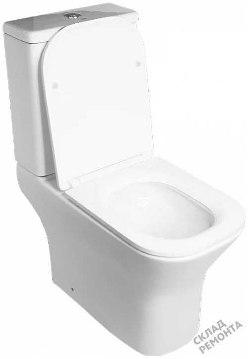 Фото Унитаз компакт напольный Calypso CS4852UQ-OK безободковый купить в Благовещенске: цена, описание, фото. Интернет-магазин 3