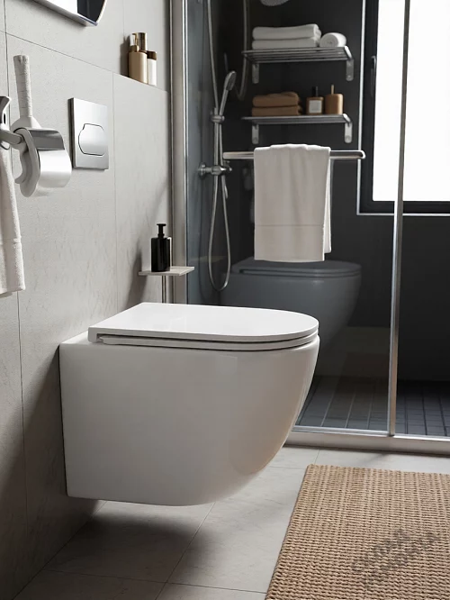 Фото Унитаз подвесной Calypso CS74UQ-OK ультратихий смыв купить в Благовещенске: цена, описание, фото. Интернет-магазин 1