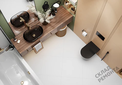 Фото Керамогранит матовый Alma Ceramica Твин GFU04WIN00R белый 600*600*9 – купить в Благовещенске: цена, описание, фото. Интернет-магазин 2