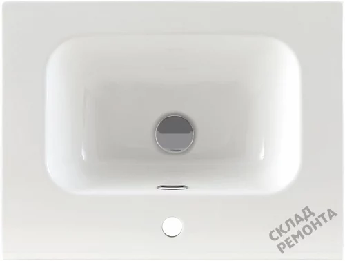 Фото Раковина на тумбу Aquanet Flat 60 (254363), 61 см купить в Благовещенске: цена, описание, фото. Интернет-магазин 2