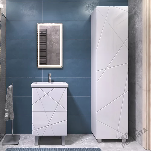 Фото Пенал напольный Vigo Geometry 450 pn.GEO.45, белый купить в Благовещенске: цена, описание, фото. Интернет-магазин 4