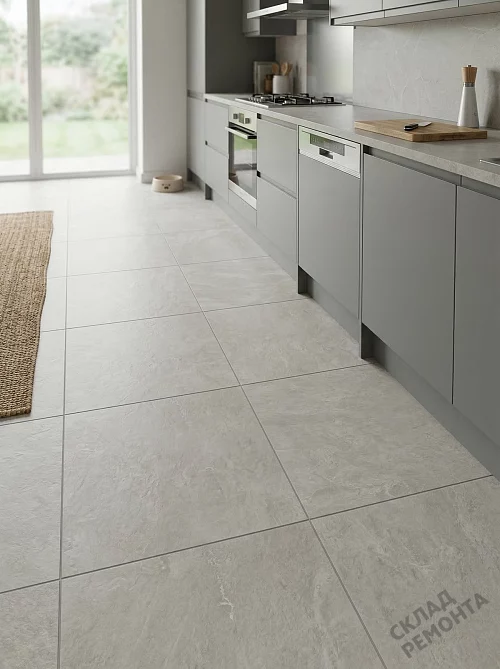 Фото Керамогранит матовый Alma Ceramica Юнион GFU6060UNN70R серый 600*600*9 – купить в Благовещенске: цена, описание, фото. Интернет-магазин 1