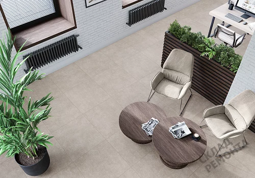 Фото Керамогранит матовый Alma Ceramica Берлин GFU04BLN70R коричневый 600*600*9 – купить в Благовещенске: цена, описание, фото. Интернет-магазин 2