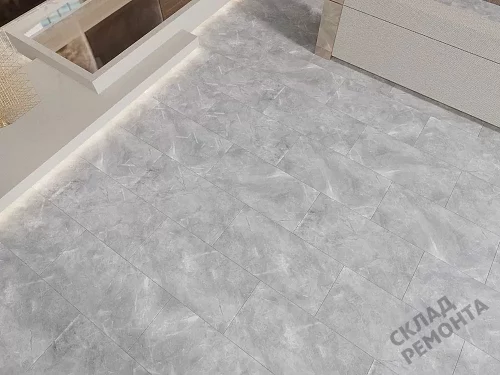 Фото Керамогранит матовый Steppe Ceramics Pulpis Grey серый 600*1200*10 – купить в Благовещенске: цена, описание, фото. Интернет-магазин 5