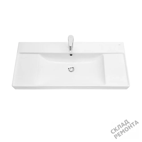 Фото Раковина на тумбу Roca One ZRU9308335, 100 см купить в Благовещенске: цена, описание, фото. Интернет-магазин 3