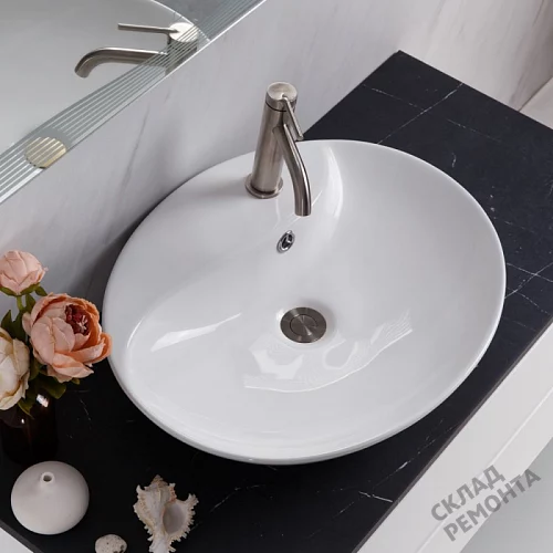 Фото Раковина накладная BelBagno BB1370 55.5 см купить в Благовещенске: цена, описание, фото. Интернет-магазин 7