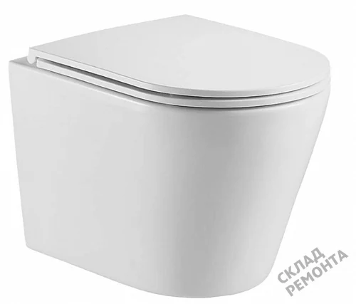 Фото Унитаз подвесной Calypso CS53UQ-OK (UQL) ультратихий смыв купить в Благовещенске: цена, описание, фото. Интернет-магазин 2